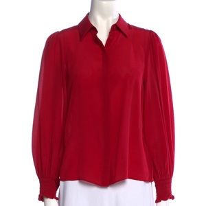 Alice and Olivia silk blouse